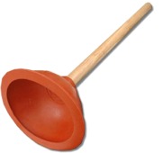 The Inspector Home Inspections recommends a good plunger